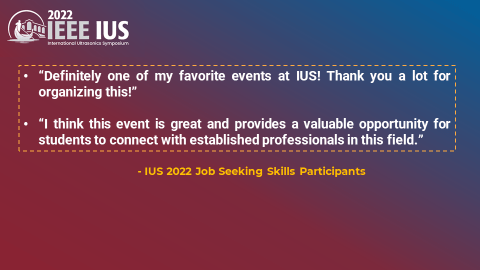 Job Seeking Skills Feedback IUS 2022