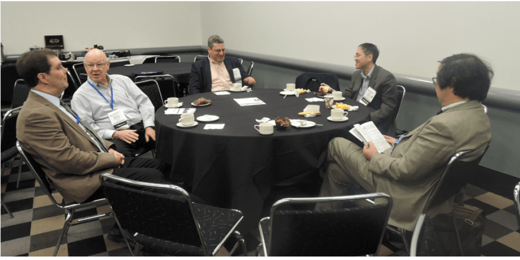 Figure 1: Tutorial breakfast on April 12th.