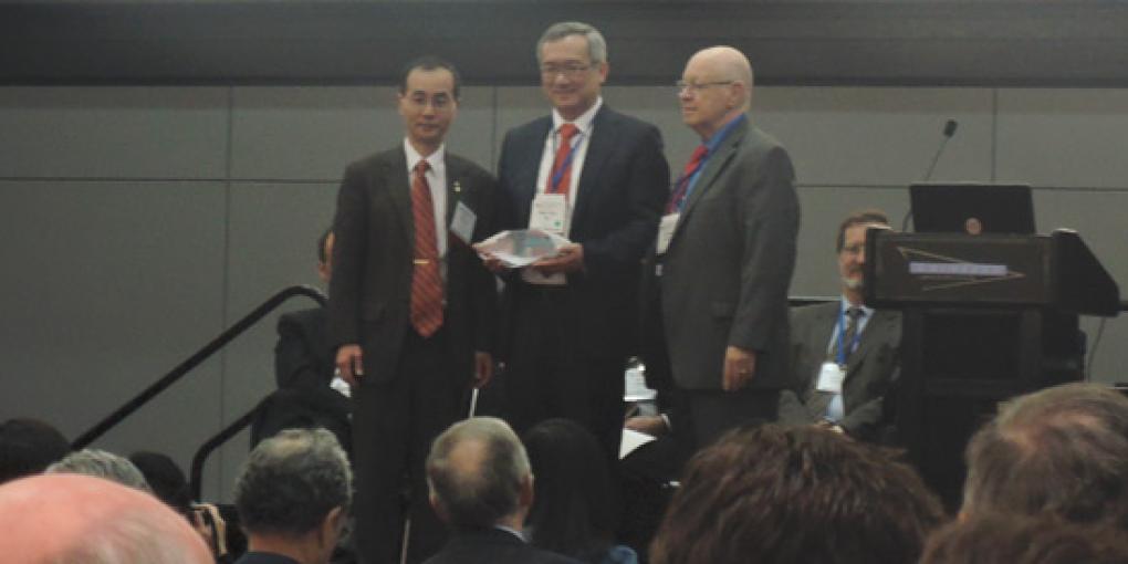 IFCS-EFTF 2015 Figure 7.1 Sawyer Award Presentation