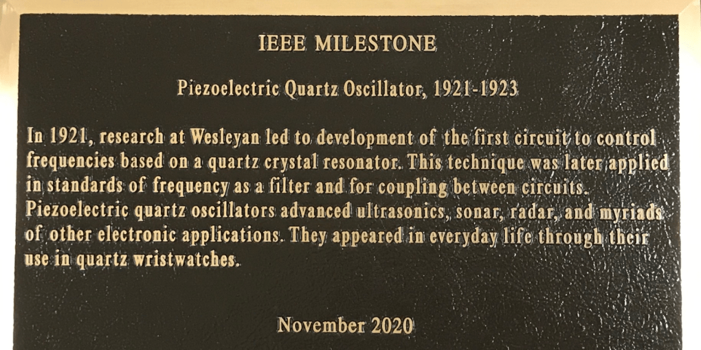 Milestone Placque