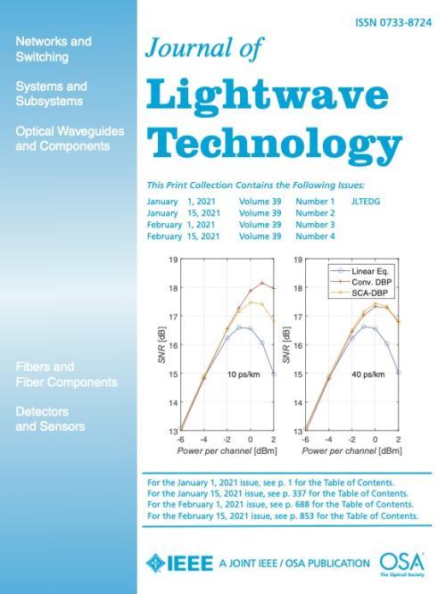 Journal of Lightwave Technology cover image