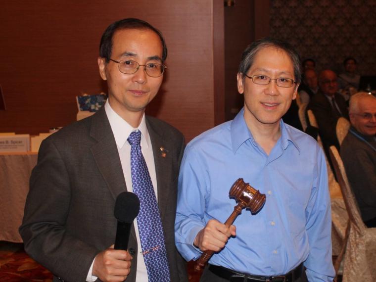 UFFC President Jian-yu Lu recognition for outstanding service