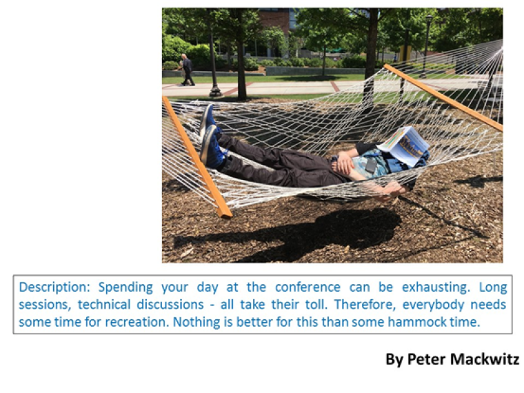 Student Photo Contest - Student in Hammock