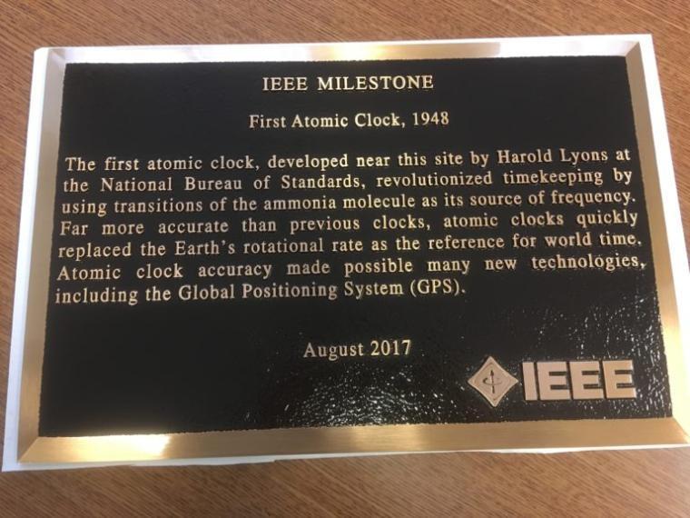 First Atomic Clock, 1948