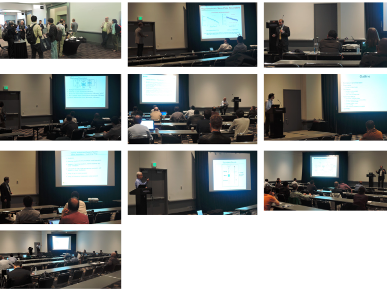 Figure 2: Tutorial sessions and the break.